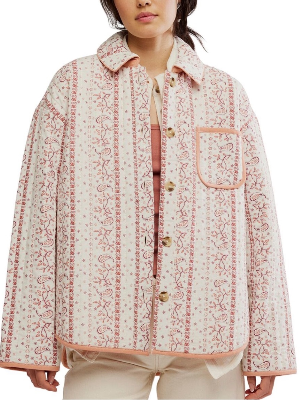 Free People Alexie Quilted Jacket